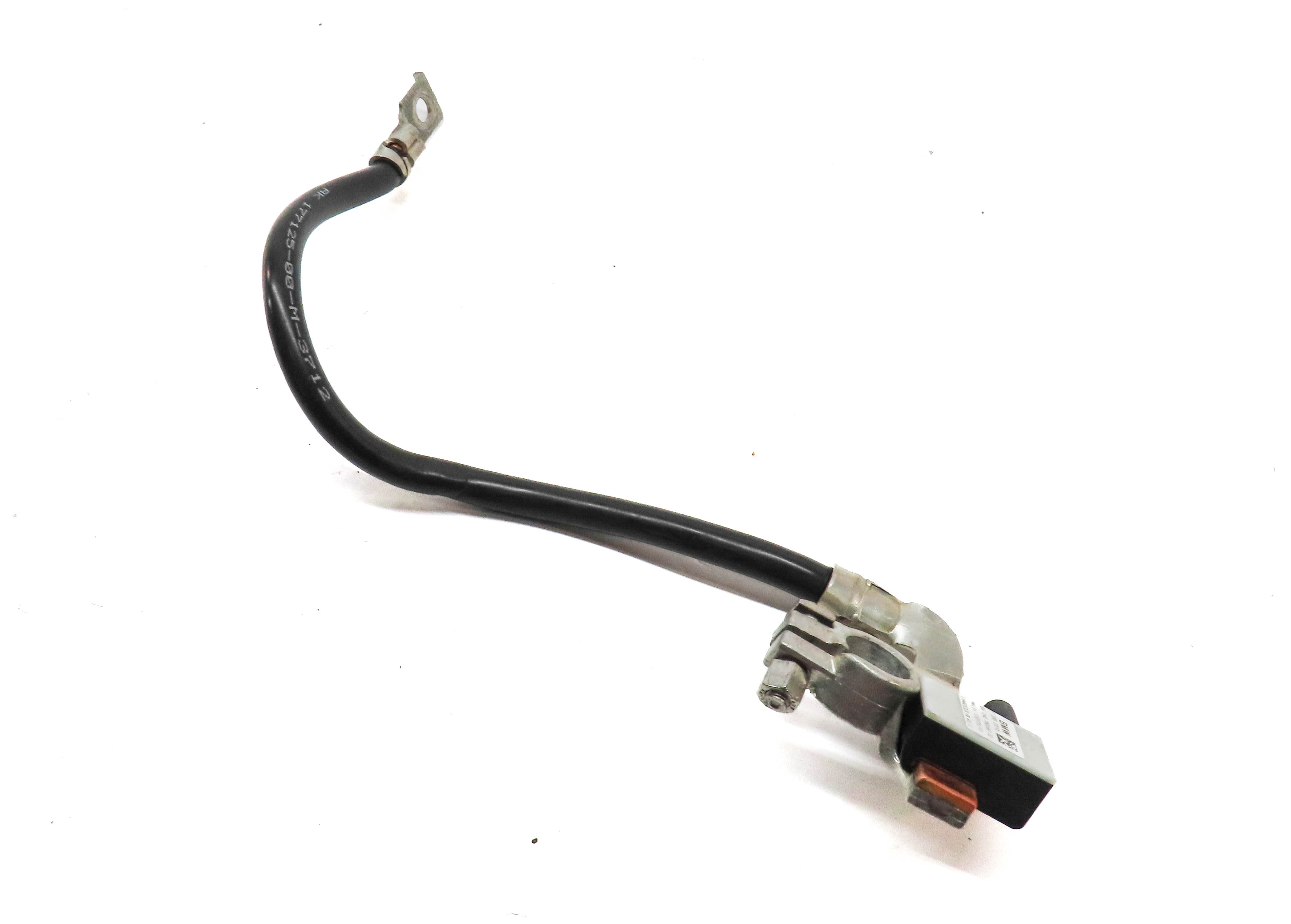 2013 BMW X5 (E70) 4.4L (N63) ENGINE NEGATIVE BATTERY CABLE w/ TERMINAL — exact item pictured